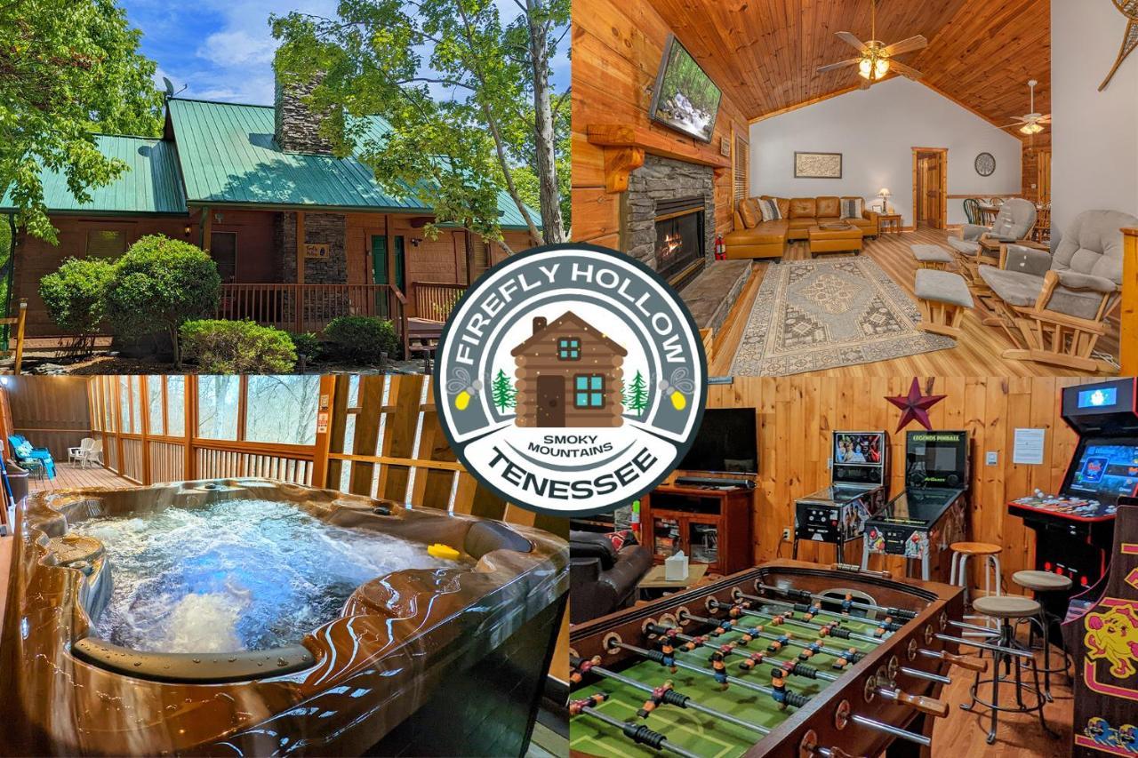 Firefly Hollow Cabin - Smoky Mountains - Soaky Mountain Water Park - Sevierville Convention Center ピジョンフォージ エクステリア 写真